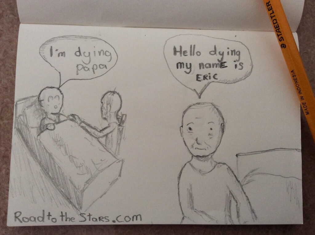 Made a quick comic while traveling